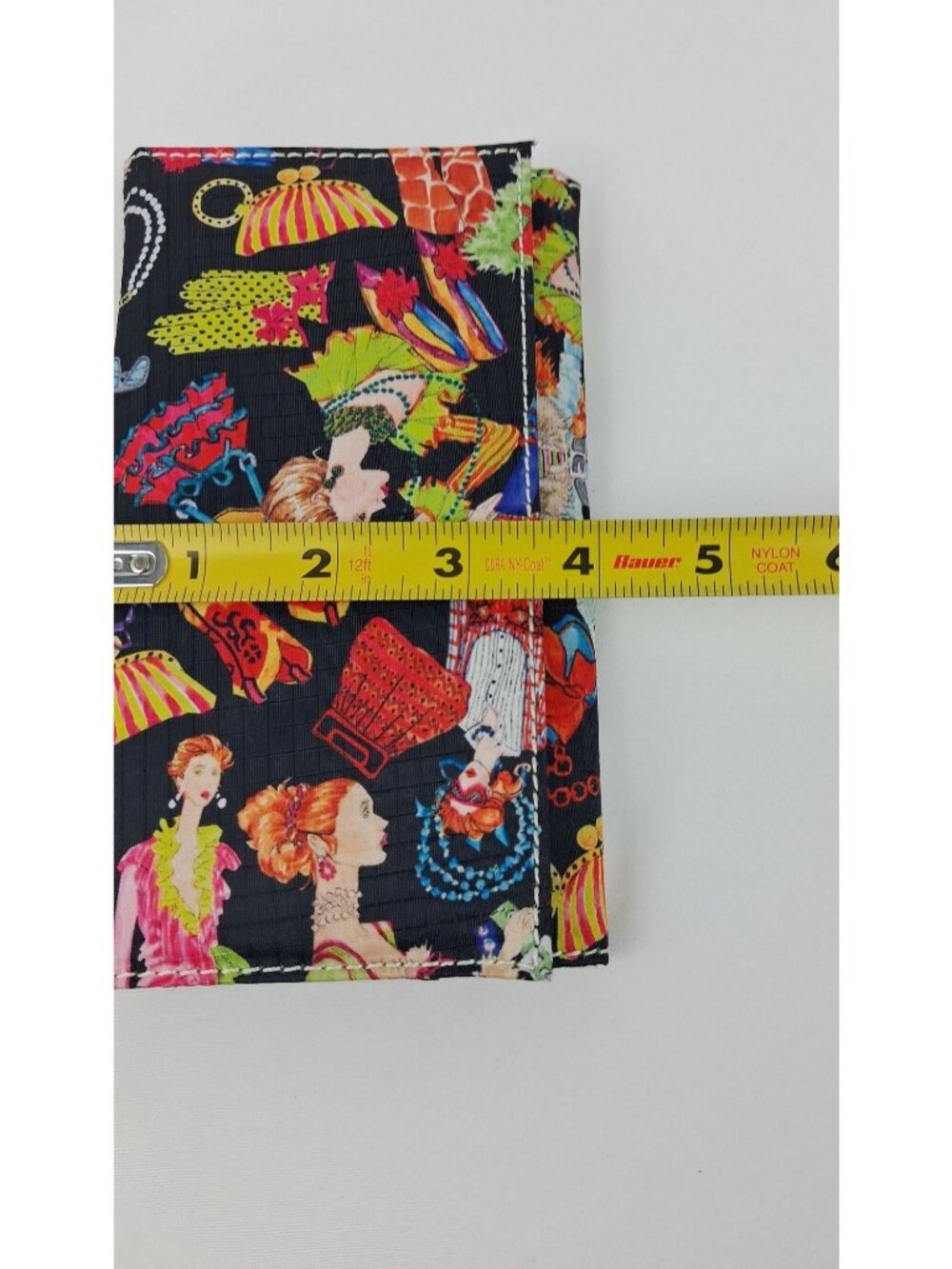 VTG Sydney Love Womens Black Multi-Color Wallet Fashion Graphics & Polka Dot Int - Picture 10 of 11